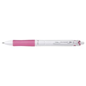 Caneta esferográfica retrátil Pilot Acroball PureWhite - Recarregável - Feita com plástico reciclado - Ponta redonda de 1 mm - E