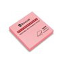 Bloco de notas adesivas Bismark com 100 unidades, 76x76mm - Rosa Neon