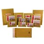 Saco acolchoado Bismark Kraft nº 16 220x340mm - Revestimento interno com bolhas de ar - Fecho autoadesivo - Ideal para envios co