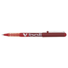 Caneta Rollerball Pilot V Ball 07 com Tinta Líquida - Ponta Esferográfica Redonda de 0,7 mm - Espessura da Linha de 0,5 mm - Ver