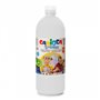 Tinta têmpera Carioca em frasco de 1000ml - Cores super laváveis - Fácil de misturar - Aplicável em materiais porosos - Alta opa