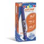 Canetas apagáveis Carioca Oops Pop - Sensíveis ao calor - Empunhadura texturizada - Ponta de 0,7 mm - Borracha dupla - Refis com