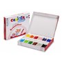 Caixa Escolar Carioca Joy com 288 Marcadores - Ponta de 2,8 mm - Tinta Super Lavável - Tampa com Trava e Ventilação - Ideal para