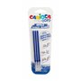 Carioca Oops - Pacote com 3 Refis Apagáveis para Caneta - Tinta Termossensível - Ponta de 0,7 mm - Azul