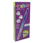 Caneta Apagável Carioca Oops Easy - Ponta de 0,7 mm - Tinta Termossensível - Corpo com Efeito Degradê - Borracha Dupla - Azul