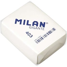 Borracha gigante Milan 403 - Textura de migalhas de pão - Borracha sintética macia - Branca
