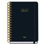 Agenda Escolar Premium Dohe 2026/2027 - Formato A5 - Visão Semanal - Papel Offset Creme 80g - Capa em Cartão Laminado - Encadern