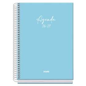 Agenda Escolar Dohe Basic Serenity 26/27 - Formato A5 - Um dia por página - Papel offset creme 70g - Capa de cartão laminado - E