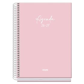 Agenda Escolar Dohe Basic Serenity 26/27 - Formato A5 - Um dia por página - Papel offset creme 70g - Capa de cartão laminado - E
