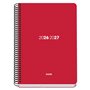 Agenda Escolar Dohe Basic Element 26/27 - Formato A5 - Visão Semanal - Papel Offset Creme 70g - Capa de Cartão Laminado - Encade