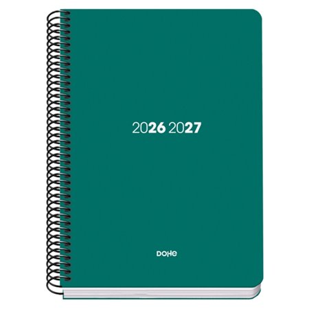 Agenda Escolar Dohe Basic Element 26/27 - Formato A5 - Visão Semanal - Papel Offset Creme 70g - Capa de Cartão Laminado - Encade