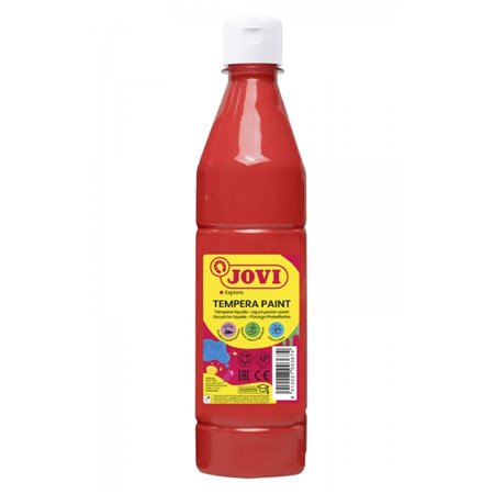 Tinta têmpera líquida Jovi 500ml - À base de água - Pronta para uso - Alto rendimento - Secagem rápida - Excelente fluidez - Ade
