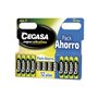 Pacote com 12 pilhas alcalinas Cegasa Super LR03 AAA - Alta tecnologia - Confiabilidade - Alto desempenho - Desempenho máximo