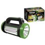 Lanterna LED multifuncional profissional Cegasa - 5 modos de iluminação - Bateria de 1800mAh - Alimentação solar e USB - Preto/V