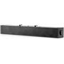 Barra de Som HP S101 USB para Monitor - 2,5 W RMS - Conexão USB Plug and Play - Frequência de 140 Hz a 20 kHz - Entrada de Linha