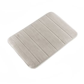 Tapete de Banho Viscoelástico Innovagoods - Antiderrapante - Superabsorvente - Fácil de Limpar - 55x40x1cm - Branco