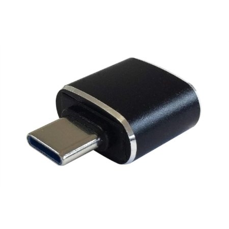 Adaptador USB 3.0 tipo C Aisens A108-0369/ USB tipo C macho - USB fêmea