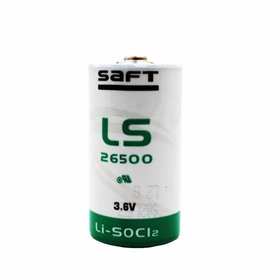 Pilha Lítio LS26500 3.6V 8500mAh SAFT