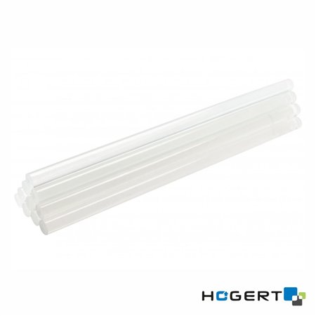 Conjunto de 12 Barras de Cola Quente 11.2X250Mm Transparente