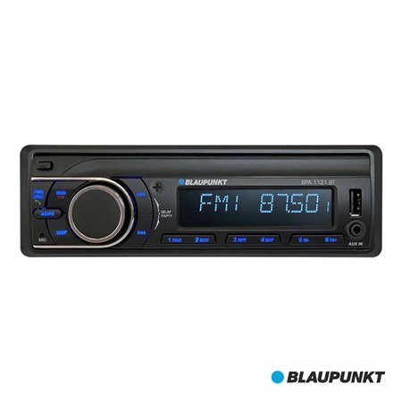 Auto-Rádio MP3 50Wx4 c/ FM/AUX/USB/Bluetooth Blaupunkt