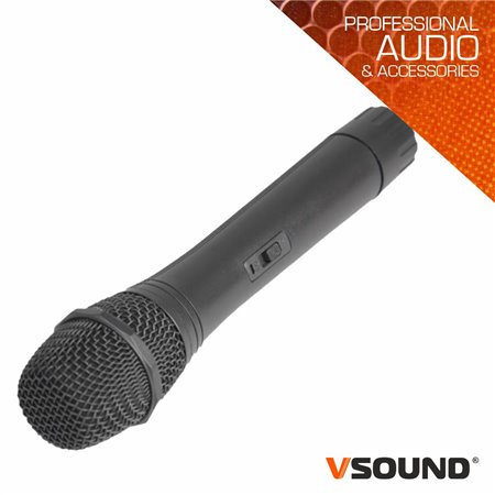 Microfone s/ Fios p/ Colunas 230.7Mhz Vsound