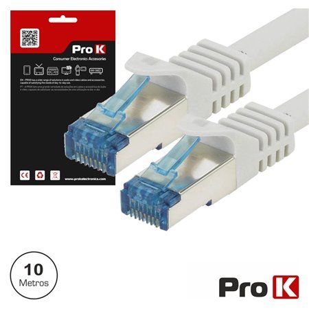 Cabo S/Ftp CAT6E 10m Cinzento PROK