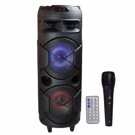 Coluna Bluetooth Portátil 650W BT/USB/AUX/FM/Mic/SD