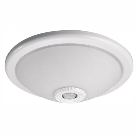 Aplique LED Redondo 2X40W 300Mm c/ Sensor Movimentos Pir