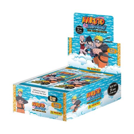 Naruto Shippuden Hokage Coleção de cartas colecionáveis Pacotes de valor Conjunto de envelopes de exibição (10) Edição em inglês