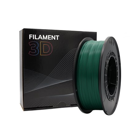 Filamento 3D PLA Verde Escuro - Compatível