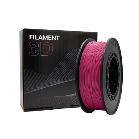 Filamento 3D PLA Magenta - Compatível