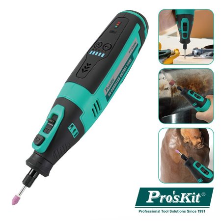 Mini Rebarbador Eléctrico Bateria Li-Ion 8V USB-C PROSKIT