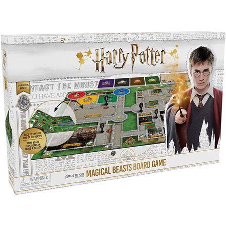 Jogo de tabuleiro Harry Potter, feras fantásticas pegi 6