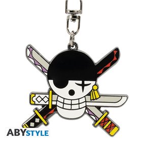 chaveiro zoro abystyle de uma peça